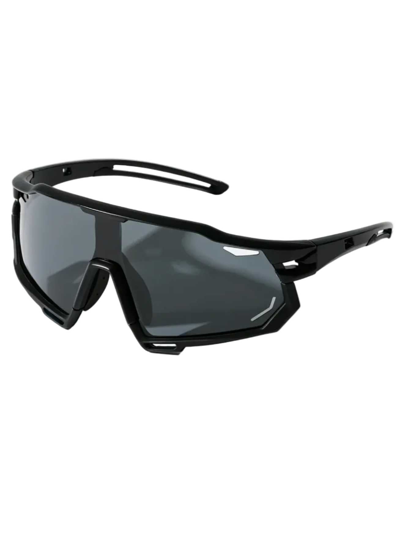 POLASUP Cycling Series X9932  Polarized Sport Sunglasses for Men Women, UV400 Protection Cycling Sunglasses with Hard Case, Oversized Shield Lens for Running, Baseball, Fishing & Outdoor Activities