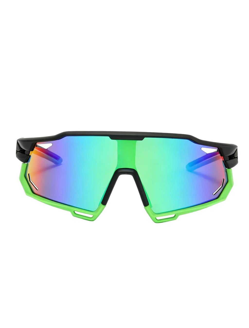 POLASUP Cycling Series X9932  Polarized Sport Sunglasses for Men Women, UV400 Protection Cycling Sunglasses with Hard Case, Oversized Shield Lens for Running, Baseball, Fishing & Outdoor Activities