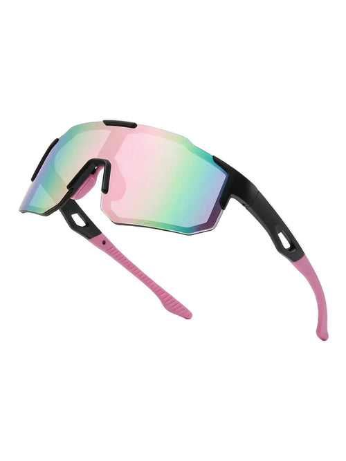 POLASUP Cycling Series X9337C5 Polarized Sports Sunglasses for Men Women, UV400 Protection Cycling Sunglasses, Lightweight Frame for Running Fishing Driving