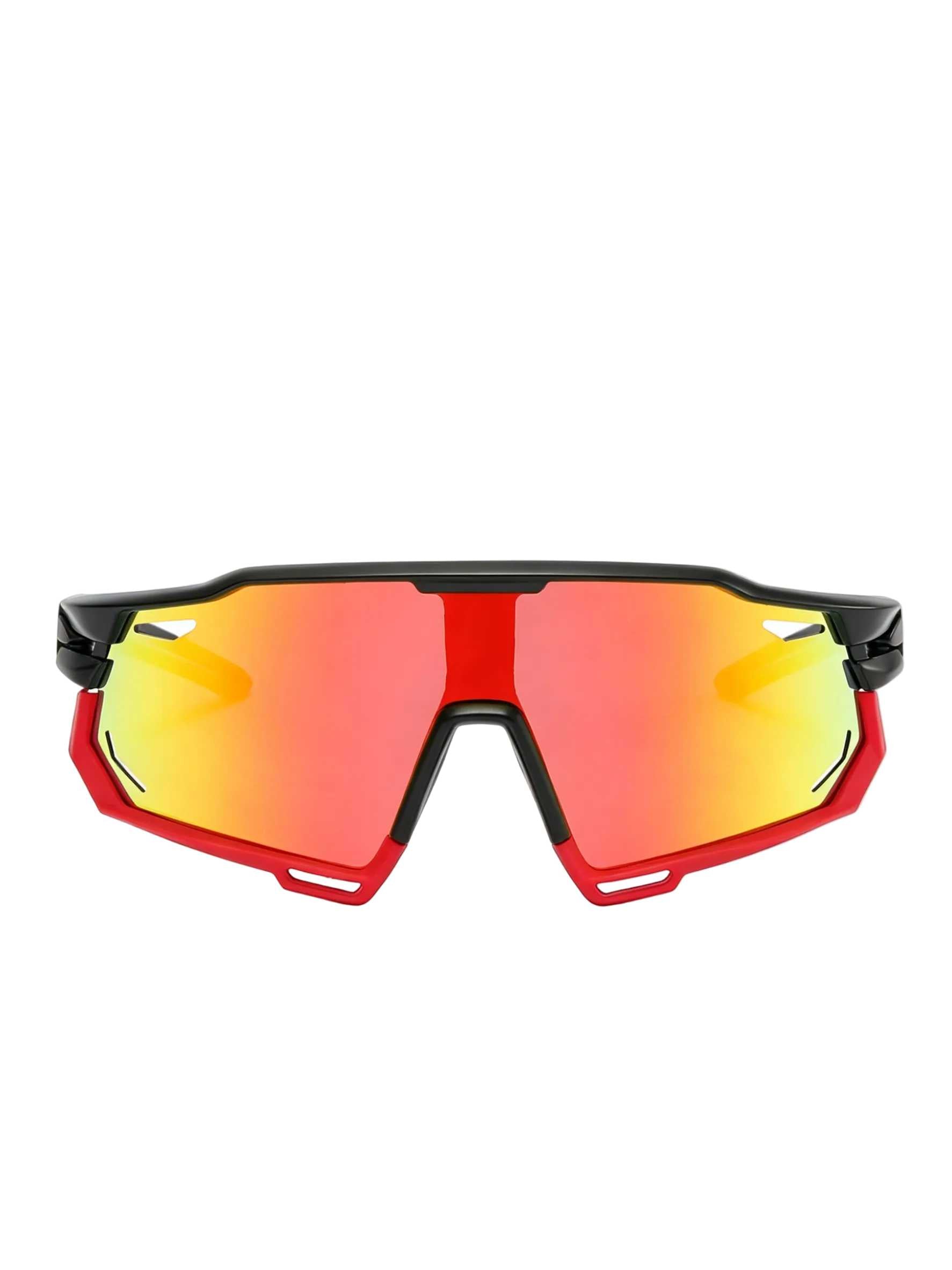 POLASUP Cycling Series X9932  Polarized Sport Sunglasses for Men Women, UV400 Protection Cycling Sunglasses with Hard Case, Oversized Shield Lens for Running, Baseball, Fishing & Outdoor Activities
