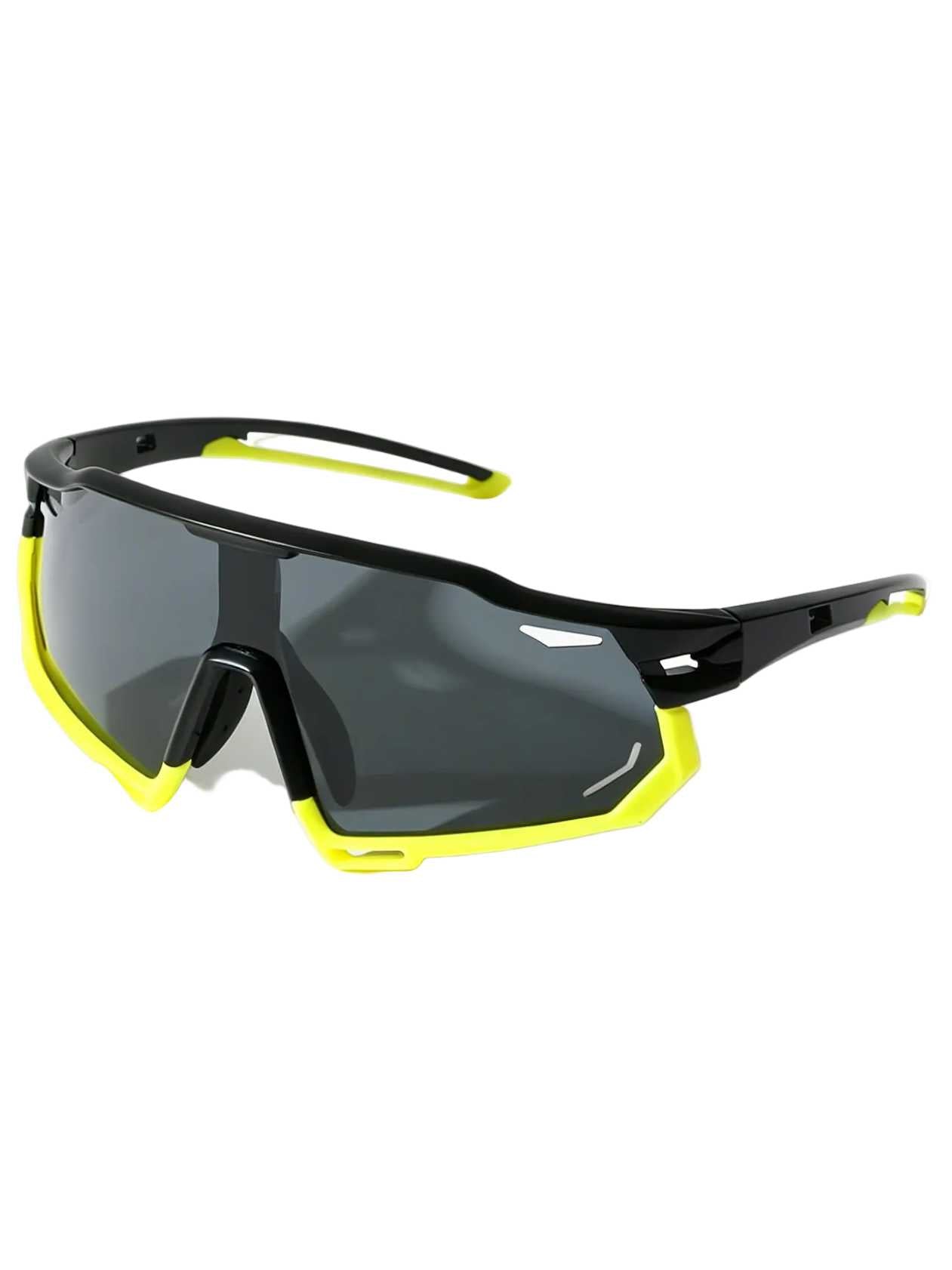 POLASUP Cycling Series X9932  Polarized Sport Sunglasses for Men Women, UV400 Protection Cycling Sunglasses with Hard Case, Oversized Shield Lens for Running, Baseball, Fishing & Outdoor Activities