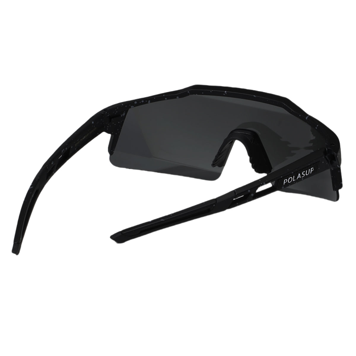 POLASUP Cycling Series 22131 Sports Sunglasses for Men Women, UV400 Protection, Ideal for Cycling, Running, Baseball, Outdoor Activities with Hard Case