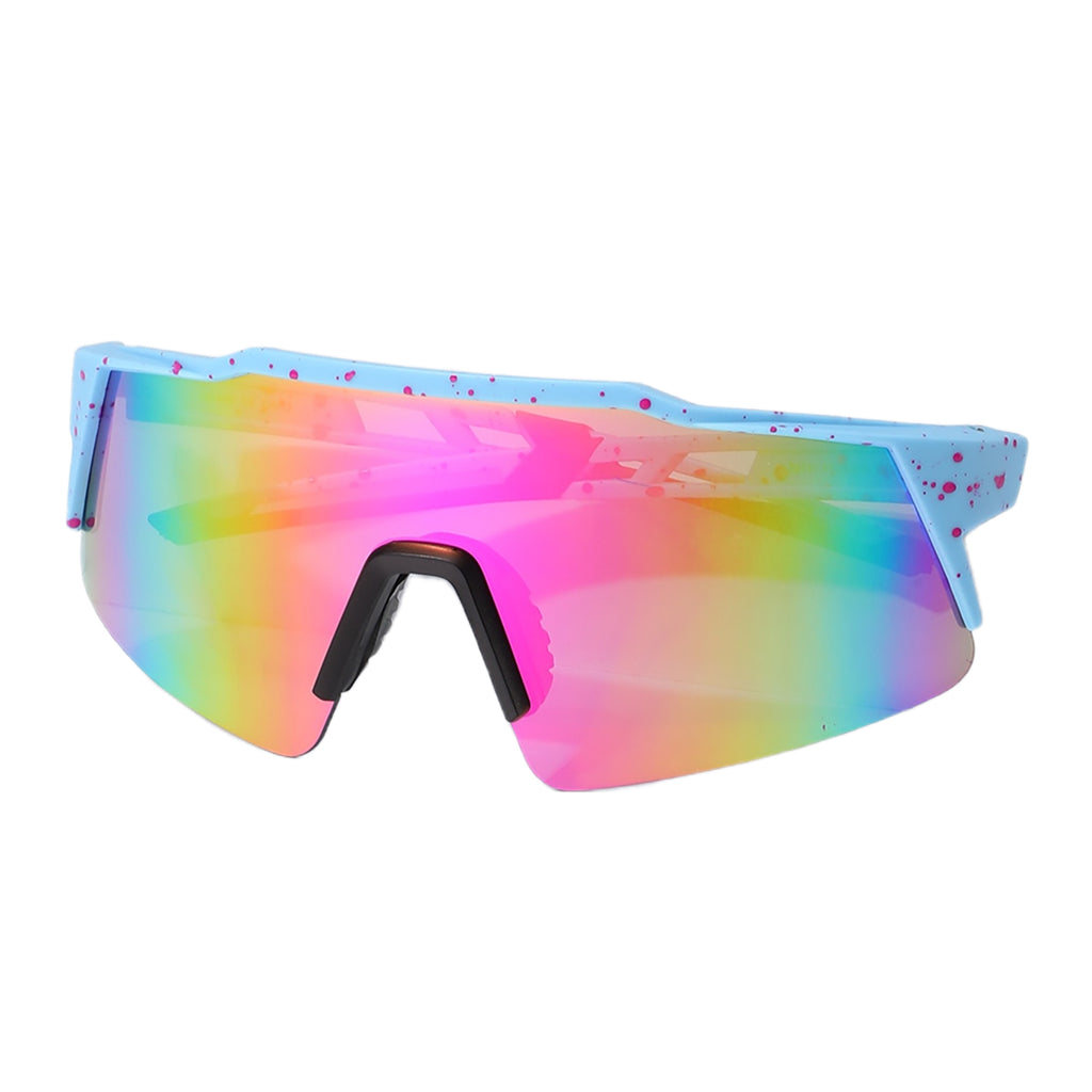 POLASUP Cycling Series 22131 Sports Sunglasses for Men Women, UV400 Protection, Ideal for Cycling, Running, Baseball, Outdoor Activities with Hard Case